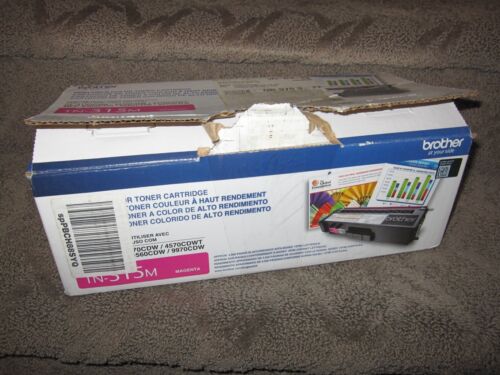 Brother TN-315M Magenta Toner Cartridge OEM Genuine NEW TN315M