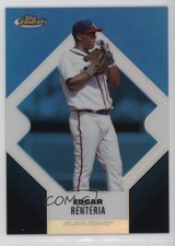 2006 Topps Finest Blue Refractor 140/299 Edgar Renteria #67 3c7