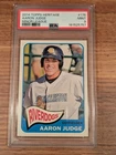 2014 Topps Heritage Minor League #175 Aaron Judge PSA 9 Yankees RC