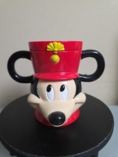 Disney on Ice Mickey Mouse Marching Band Leader Cup Plastic Mug With Flip Lid