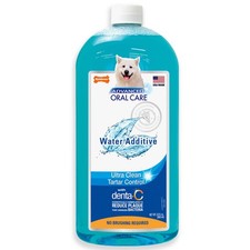 Advanced Oral Care Pet Dental Water Additive, Liquid Tartar Remover Breath ...