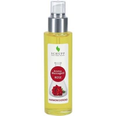 Schupp AROMA-MASSAGEÖL Rose 100ml Physio Fitness Wellness PZN 11599649
