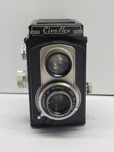 Vintage Graflex Ciro Flex TLR Camera w/ Wollensak Lens 