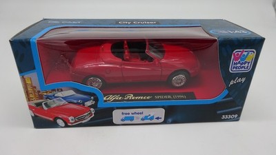 Happy People 3309 City Cruiser Alfa Romeo Spider 1996 - 1:43