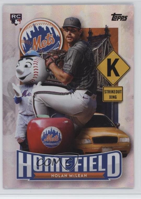 2026 Topps Series 1 Home Field Advantage Nolan McLean #HA-17 0ly5