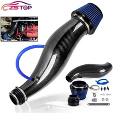 Real Carbon Fiber Cold Air Intake Pipe Kit For Civic 92-00 EG EK Integra 94-01