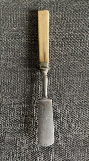 Vintage Butter Knife Spatula Gottlieb Hammesfahr Solingen Handle Horn Antique