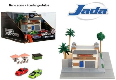 Jada Fast & Furious Toretto's Market & Café Nano Scene Neu OVP