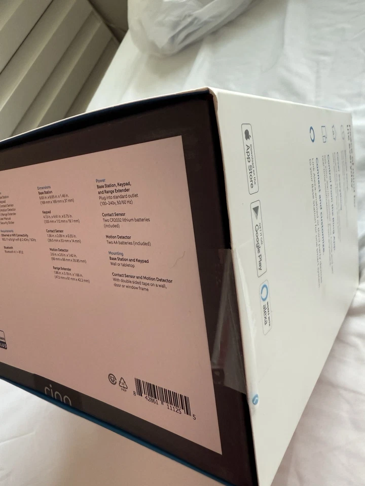 Ring Alarm Home Security System 2nd Gen Alarm Security Kit 5-Piece Alexa Enabled - Image 3 of 4