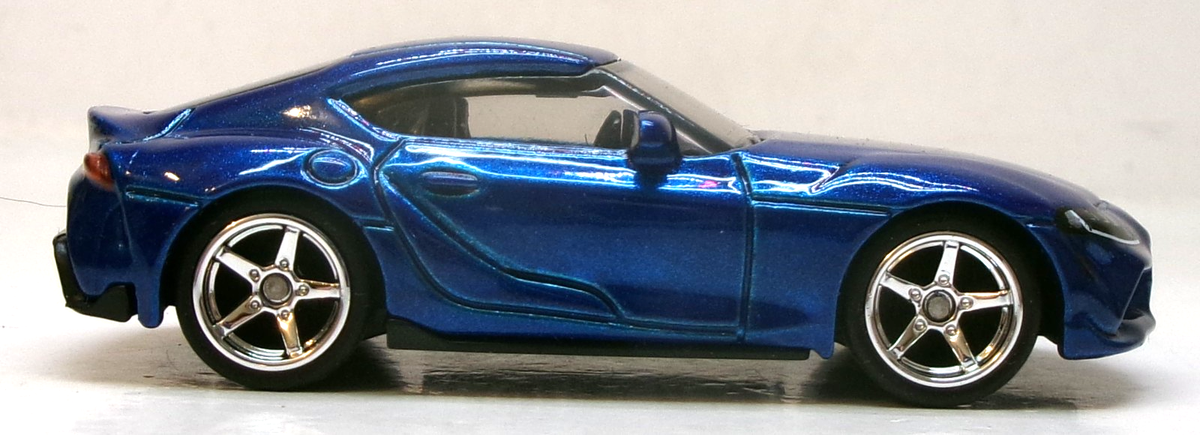 LOOSE 2026 MATCHBOX METALFLAKE BLUE 2023 TOYOTA GR SUPRA WHEEL