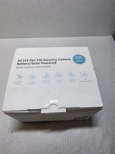 4G LTE Cellular Security Camera Wireless Outdoor Solar Powered 