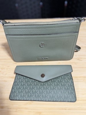 Michael Kors Carmen Small Sea Green Leather