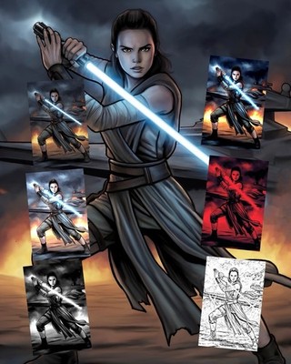  Star Wars May The 4th Exclusive Rey By Elle Petrovich Set 
