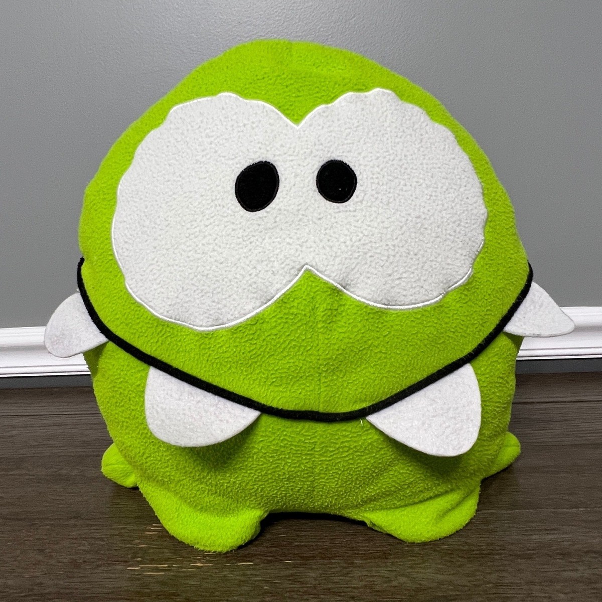 Om Nom Plush Toy Cut The Rope Green Stuffed Animal Kids Game | eBay