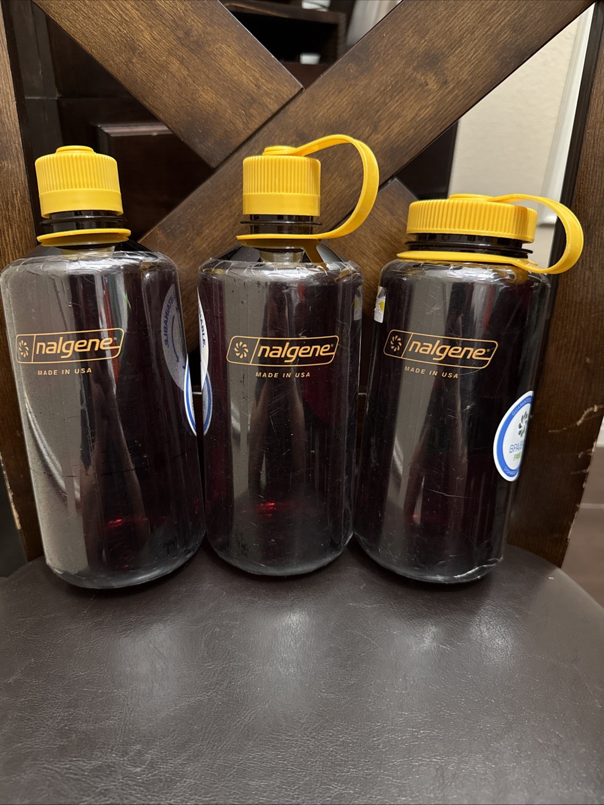 Brown With Yellow Bpa Free Made In Usa