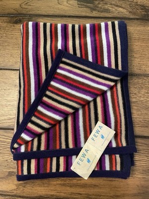 100% Cashmere Baby Blanket, Fewa Pashmina, Soft All Seasons Swaddle Crib Newborn