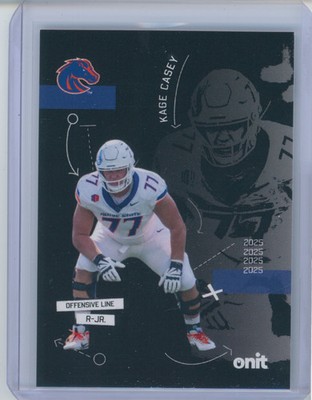 2025 ONIT Boise State Kage Casey SILHOUETTE insert #SIL-2