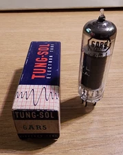 6AR5 Tung-Sol Power Amplifier Pentode Audio Output Tube - NOS