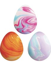 New  Nee Doh Swirlie Eggs Squeeze Ball Multicolor Easter Egg Not All Three