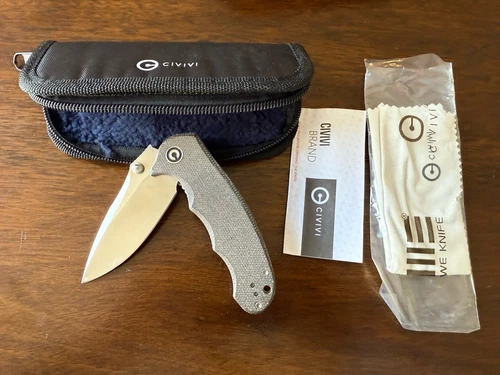 Civivi Hooligan With Micarta Handles