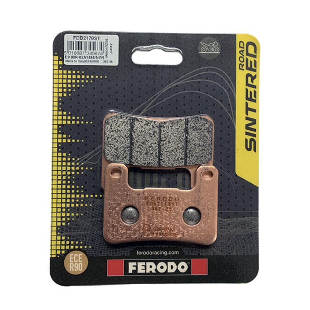 Ferodo Sintered Front Brake Pad Fits Kawasaki 1100 Versys S Tourer Plus 2025