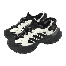 adidas Sneaker Sandal Core White Grey Black Men Unisex Casual Sandal JP8898