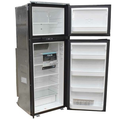 Norcold Polar RV Refrigerator 8 Cu.Ft. AC/LP Gas N8XF | Black | 8