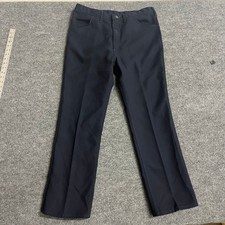 Wrangler Pants Mens Size 38x32 Navy Blue Regu...