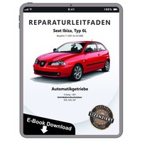Seat Ibiza 6L 2001-2008 4 Gang Automatikgetriebe 001 Reparaturleitfaden Ebook