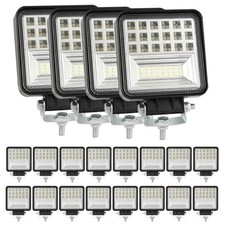 Led Tractor Work Light 2pcs 4 126w Led Light Pod 12v 24v Color Black 2 Led Tractor Work Light 2pcs 4 126w Led Light Pod 12v 24v Color Black 2