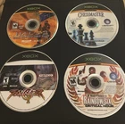 Xbox Games (SoulCalibur II, Halo 2 Map Pack, Chessmaster, RS Critical Hour)