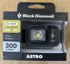Black Diamond Astro 300Lm Head Lamp (BD6206740004ALL1) - Graphite... FREE S&H!