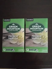 Green Mountain French Vanilla Coffee Roasters K-Cups  24Ct