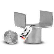 alca® U-Adapter für Stempelwagenheber – U-Form Zubehör für Caravan, Wohnwagen &