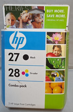 HP Black Tri-Color Inkjet Print Cartridges 27/28 Combo Pack Jun 2010