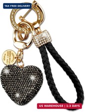 Heart Keychain Wristlet Bling Keychains For Women Girls Key Chain For Car Keys P