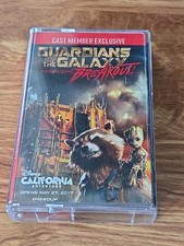 Disney Cast Member Exclusive Guardians Mission Breakout Awesome Mix Cassette