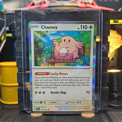 Chansey 151 Holo Pokémon TCG 113/165 Scarlet & Violet Rare