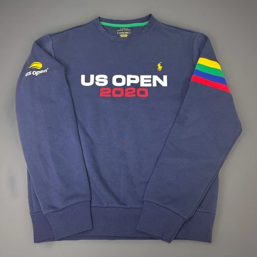 Polo Ralph Lauren US Open Tennis Sweatshirt Rare UK Release Only Sz S Men’s