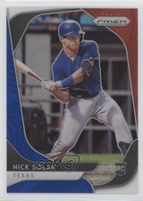 2020 Panini Prizm Tier III Red White & Blue Prizm Nick Solak #232 12br