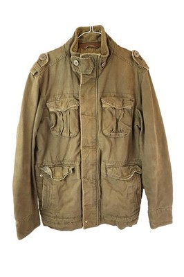 FAT FACE Brown Field Jacket size S Mens Cotton Casual Outdoors 023423