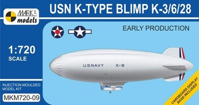 Mark I Models MKM720-09 1:720 K-Type Blimp (K-3/6/28) 'Early Production'