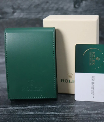 Rolex Travel Pouch Case Leather Premium Service Center Edition - New In Box