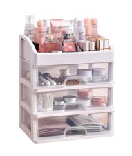 Clear Cosmetic Storage Box Drawer Multi-layer Makeup Brushes Lipsticks Holder