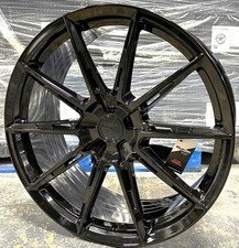 19" BMW 2 SERIES F44 F74 RIVIERA RF6 FLOW FORMED GLOSS BLACK 8.5J ALLOYS X4