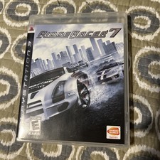 Ridge Racer 7 (Sony PlayStation 3, 2006) PS3 Racing Game CIB Complete
