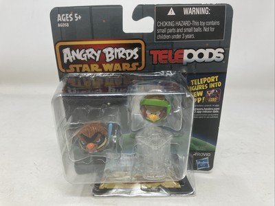 ANGRY BIRDS STAR WARS Jedi Obi-wan Luke Endor Gear TELEPODS 2-pack Sealed