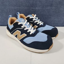 New Balance Elite Lite Men's Size 11 Blue Composite Toe Tan Shoes MUELEHBC