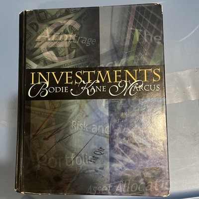Investments by Marcus, Bodie and Kane (2002 international Ed, Hardcover)