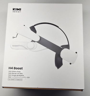 KIWI design H4 Boost Battery Head-Strap for Meta Quest 3/3S   Used